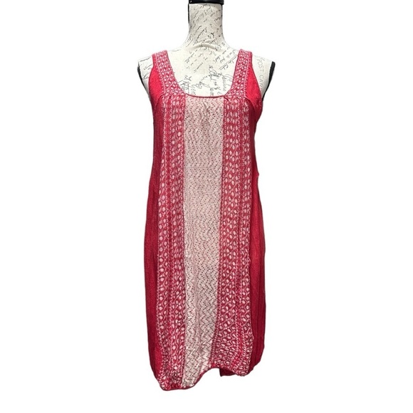 Free People Dresses & Skirts - Free People Red Dress / Cover Up Size Medium